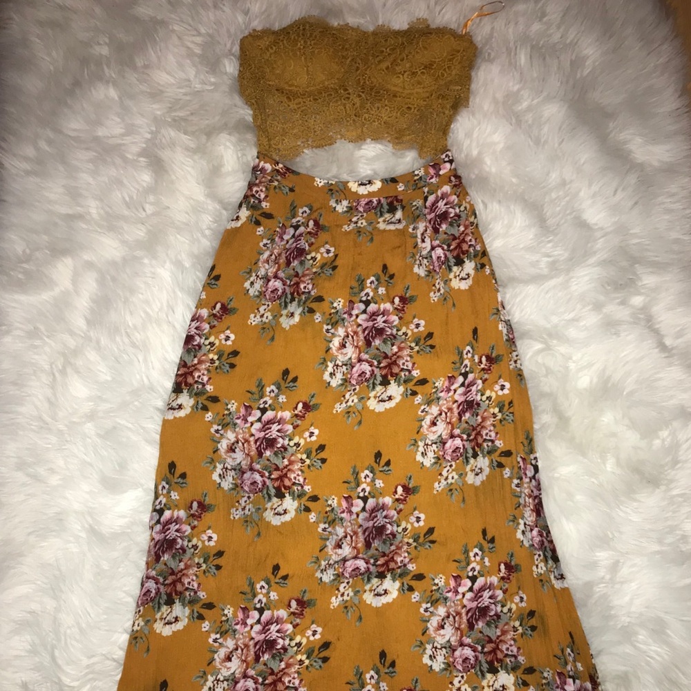 MAXI FLORAL DRESS
